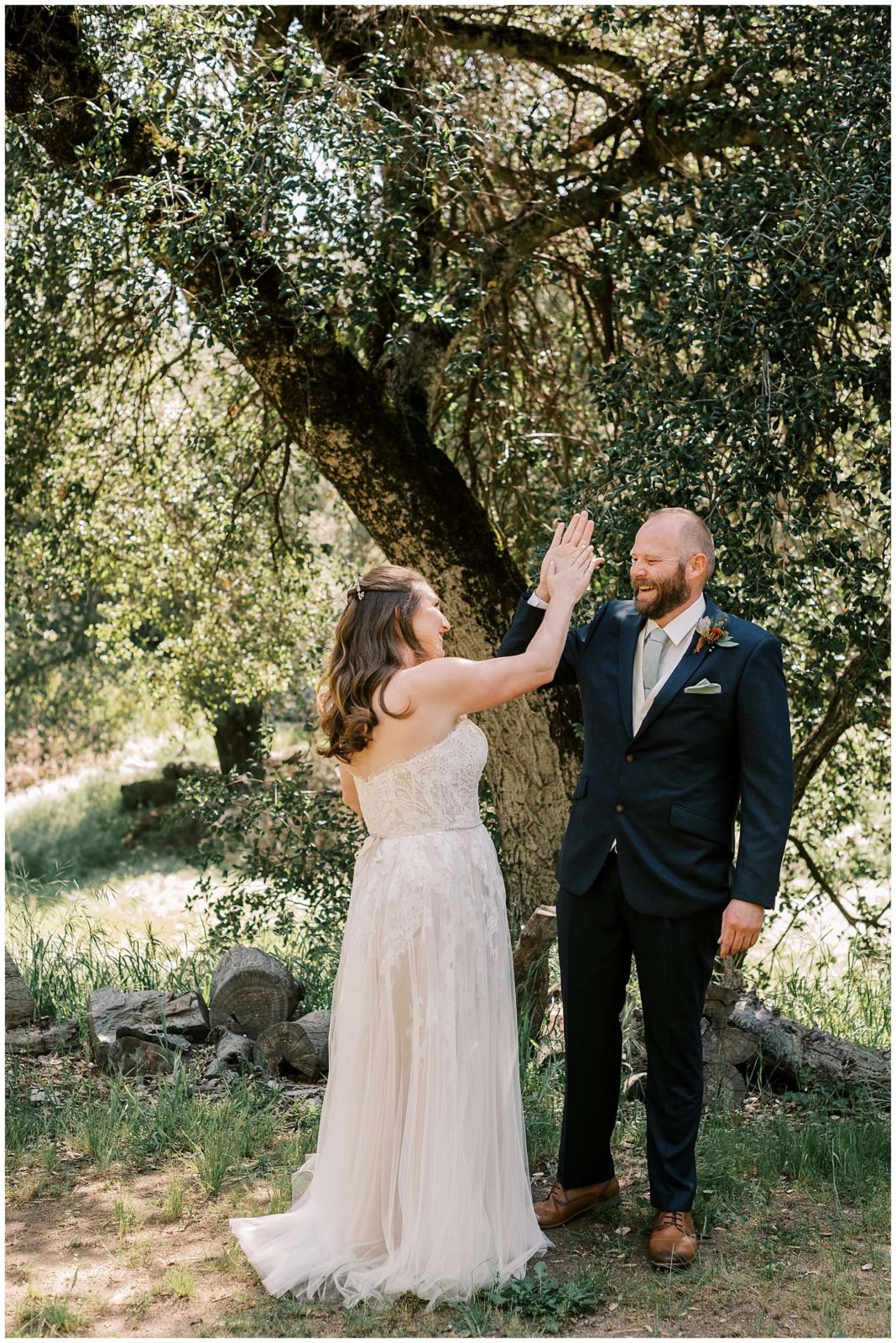 Spring Wedding at the Julian Wedding Venue