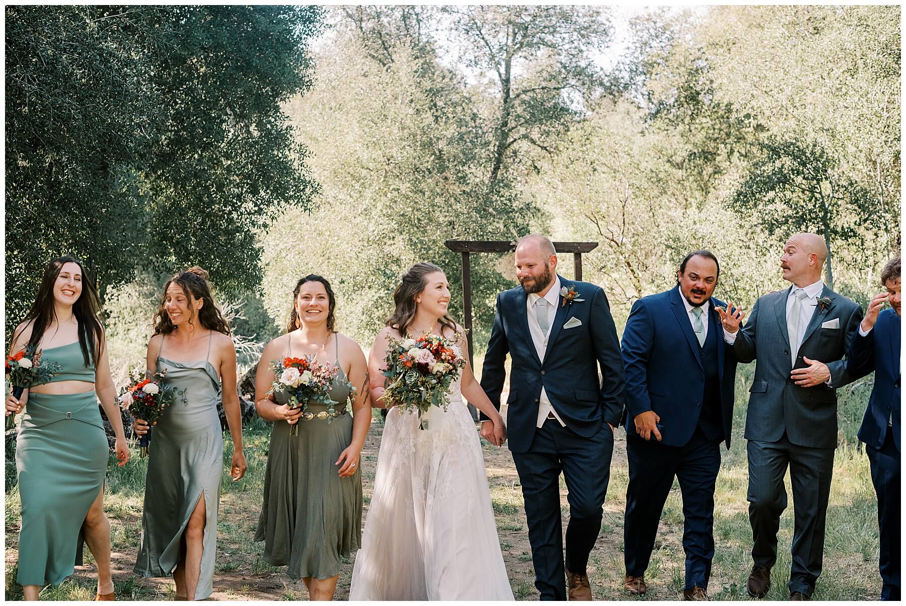 Spring Wedding at the Julian Wedding Venue